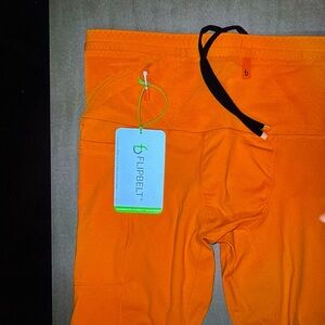 Vibrant Orange Athletic shorts